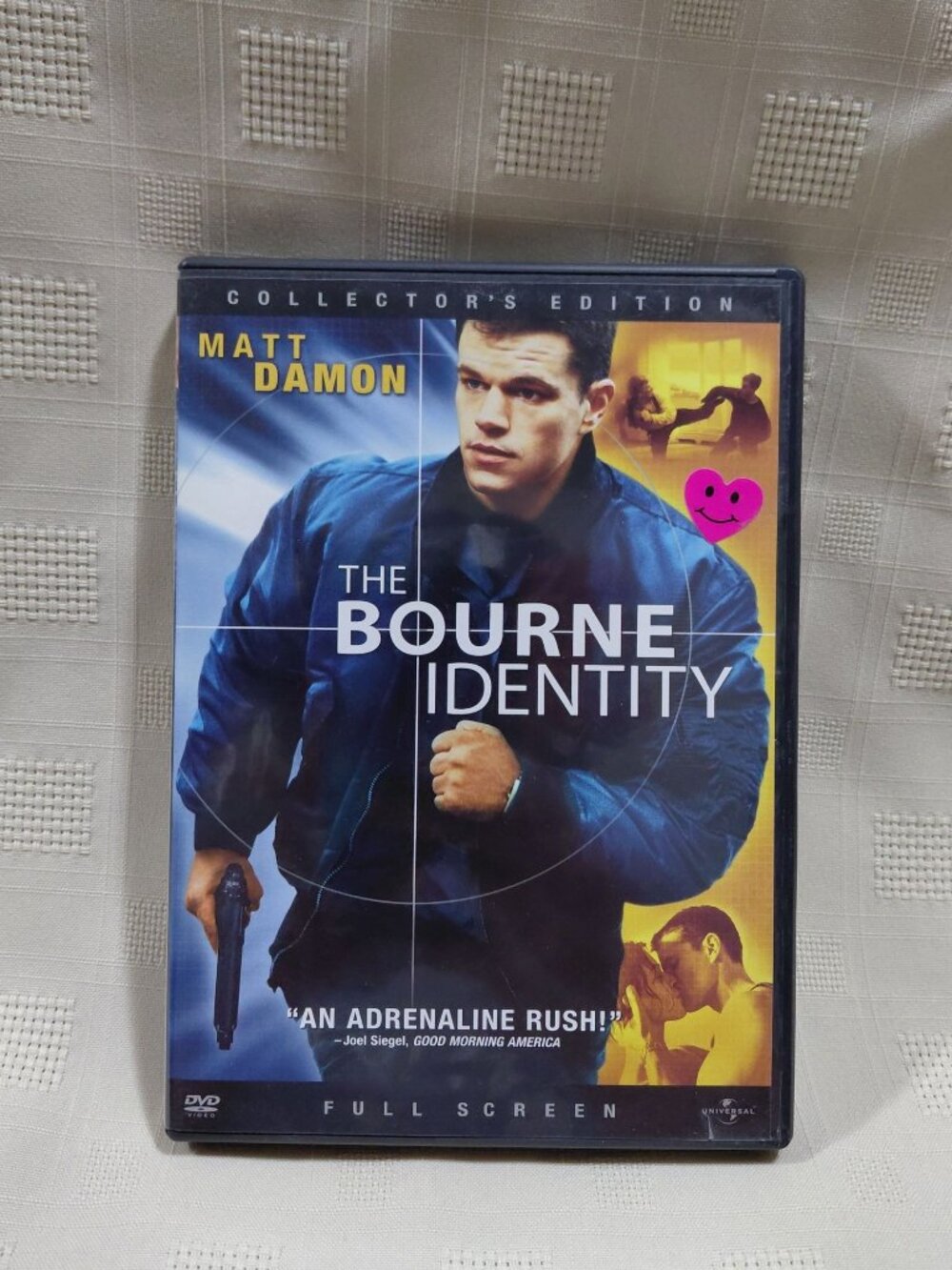 The Bourne Identity DVD Collectors Edition Full Screen Matt Damon Universal